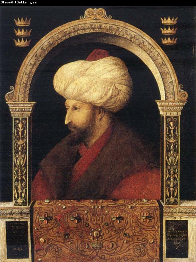 Gentile Bellini Sultan Muhammad ii